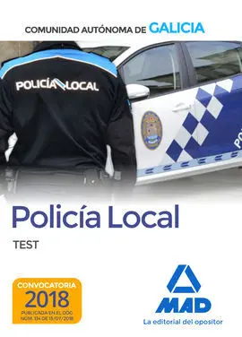 Policia Local Test (Comunidad Autonoma de Galicia)