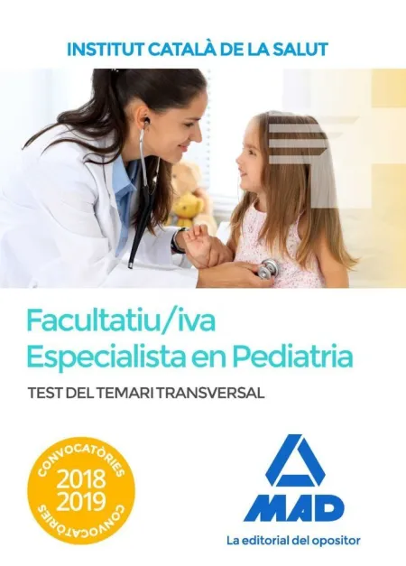 Test del Temari Transversal Per a la Categoria de Facultatiu/Iva Especialista en