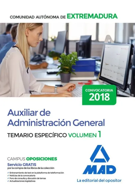 Auxiliar de Administración General de la Comunidad Autónoma de Extremadura. Tema