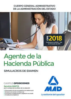 Agentes de la Hacienda Pública. Simulacros de Examen