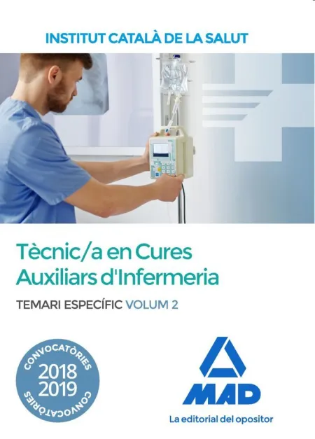 Tècnic/A Especialista de Grau Mitjà Sanitari en Cures Auxiliars D''infermeria de