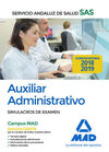 AUXILIAR ADMINISTRATIVO DEL SERVICIO ANDALUZ DE SALUD. SIMULACROS DE EXAMEN