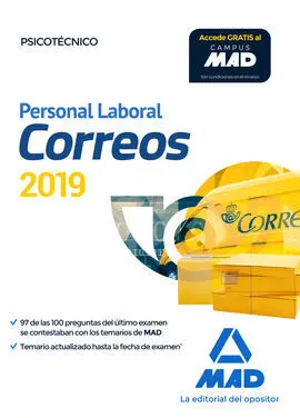 Personal Laboral de Correos y Telégrafos. Psicotécnico