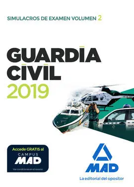 Guardia Civil. Simulacros de Examen Vol. 2