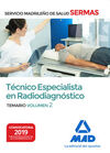 TÉCNICO  ESPECIALISTA EN RADIODIAGNÓSTICO DEL SERVICIO MADRILEÑO DE SALUD. VOLUM