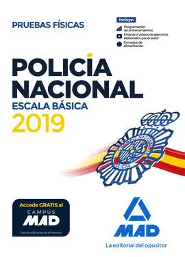 Policía Nacional Escala Básica. Pruebas Físicas
