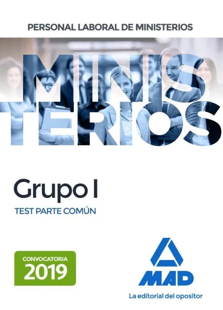 Personal Laboral de Ministerios Grupo I. Test Parte Común