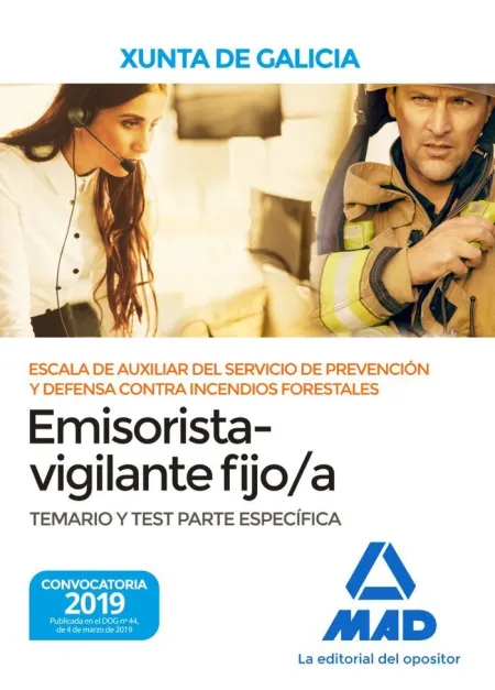 Escala de Auxiliar del Servicio de Prevención y Defensa Contra Incendios Foresta