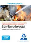 BOMBERO FORESTAL. ESCALA DE AUXILIAR DEL SERVICIO DE PREVENCIÓN Y DEFENSA CONTRA INCENDIOS FORESTA
