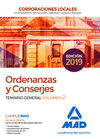 ORDENANZAS Y CONSERJES DE CORPORACIONES LOCALES. TEST DEL TEMARIO GENERAL Y SUPU