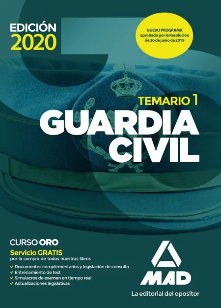 Guardia Civil. Ciencias Jurídicas Temario Volumen 1