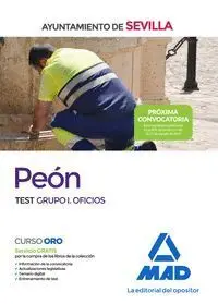 Peón del Ayuntamiento de Sevilla. Test Grupo I (Oficios)
