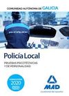POLICIA LOCAL PRUEBAS PSICOTECNICAS Y DE PERSONALIDAD
