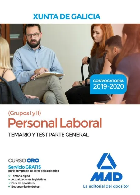 Personal Laboral de la Xunta de Galicia (Grupos I y Ii).