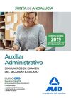 AUXILIAR ADMINISTRATIVO DE LA JUNTA DE ANDALUCÍA. SIMULACROS DE EXAMEN DEL SEGUN
