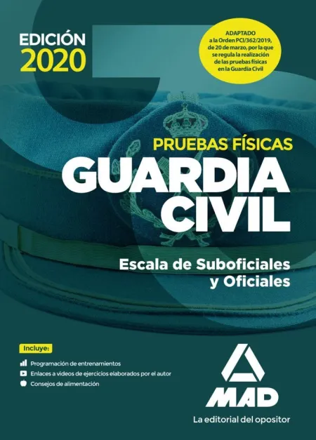 Guardia Civil Escala de Suboficiales. Pruebas Físicas
