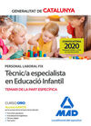TECNICA ESPECIALISTA EN EDUCACIO INFANTIL PART ESPECIFICA