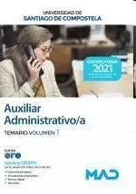 Auxiliar Administrativo/A de la Universidad de Santiago de Compostela. Test
