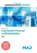 Tramitación Procesal y Administrativa. Test.