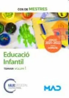 Cos de Mestres. Educació Infantil. Temari Volum 1