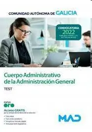 Cuerpo Administrativo de la Administración General. Test