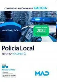 Policía Local. Temario Volumen 2