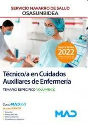 Técnico/A en Cuidados Auxiliares de Enfermería. Temario Específico Volumen 2. Servicio Navarro de Salud (Osasunbidea)