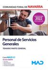 PERSONAL DE SERVICIOS GENERALES COMUNIDAD FORAL DE NAVARRA. TEMARIO. PARTE GENERAL