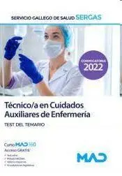 Sergas : Técnico/A en Cuidados Auxiliares de Enfermeria. Test Temario