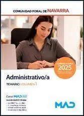 Temario Vol 1 Administrativo/A Comunidad Foral de Navarra