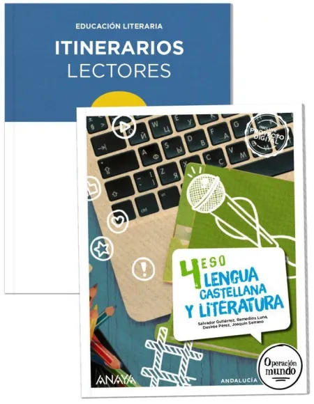 Lengua y Literatura 4. + Itinerarios Lectores