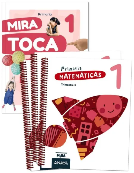 Matemáticas 1. + Mira, Toca, Siente... Las Mates 1