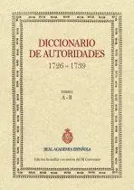 Diccionario de Autoridades (1726-1739) Tomo I