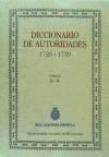 DICCIONARIO DE AUTORIDADES (TOMO VI)