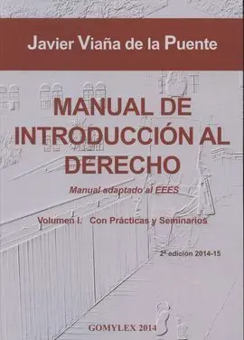 Manual de Introducción Al Derecho