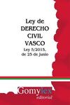 LEY DE DERECHO CIVIL VASCO