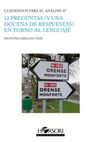 12 PREGUNTAS (Y UNA DOCENA DE RESP.) EN TORNO AL LENGUAJE