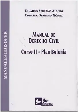 Manual de Derecho Civil. Curso Ii- Plan Bolonia