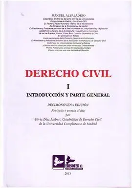Derecho Civil I (19ª Ed. )