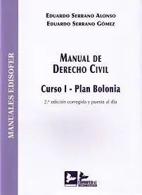 Manual de Derecho Civil. Curso I - Plan Bolonia. 2ª Ed.