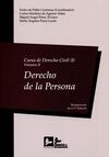 CURSO DE DERECHO CIVIL ( I ) VOL.II DERECHO DE LA PERSONA