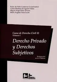 Curso de Derecho Civil, 01/01 2018 Derecho Privado
