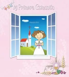 Libro Comunion Foto Niña