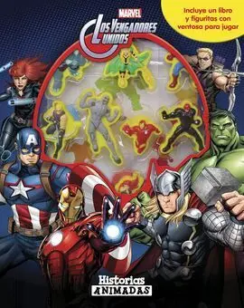 Los Vengadores. Historias Animadas. Con Figuritas