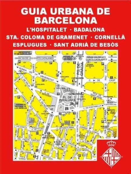 Guia Urbana de Barcelona, L?Hospitalet de Ll. , Badalona, Sta. Coloma de Gramenet