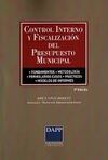 CONTROL INTERNO Y FISCALIZACIÓN DEL PRESUPUESTO MUNICIPAL