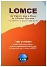 Lomce Ley Organica para la Mejora de la Calidad Educativa