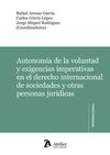 AUTONOMÃA DE LA VOLUNTAD Y EXIGENCIAS IMPERATIVAS EN EL DERECHO INTERNACIONAL DE