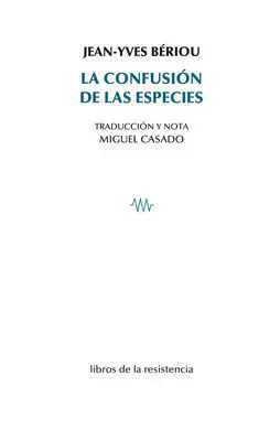 Confusion de la Especies, la