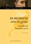 HILARE TU MEMORIA ENTRE LAS GENTES 